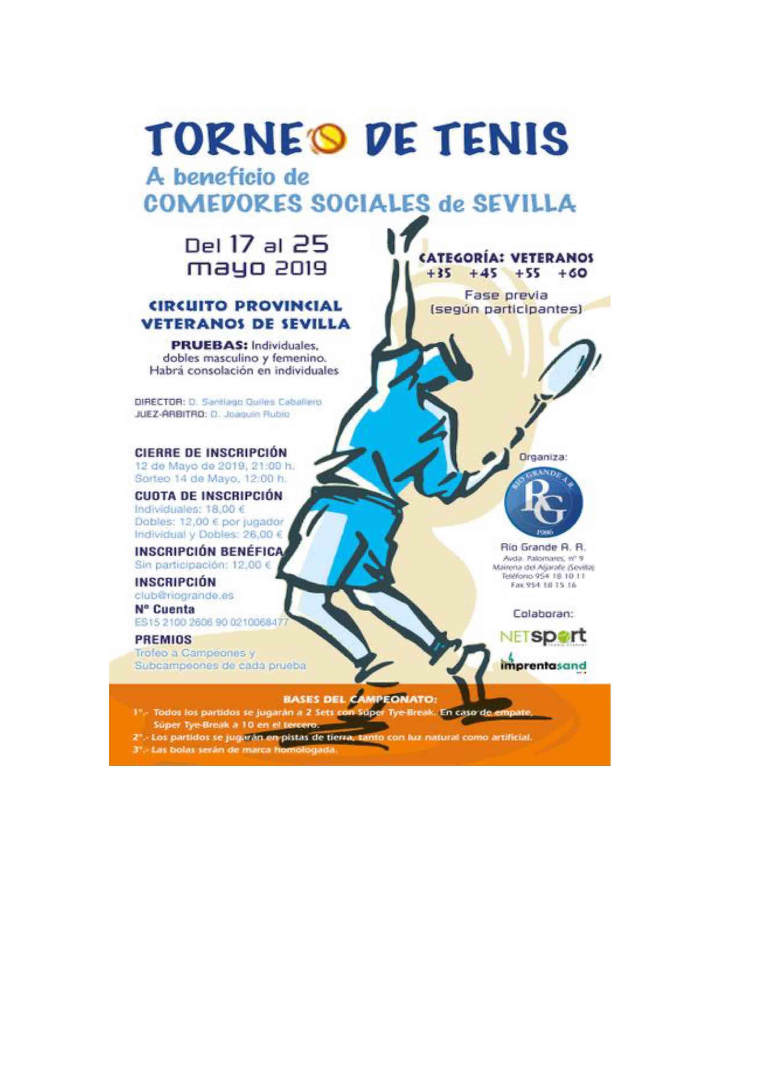 Cartel Benefico Rio grande