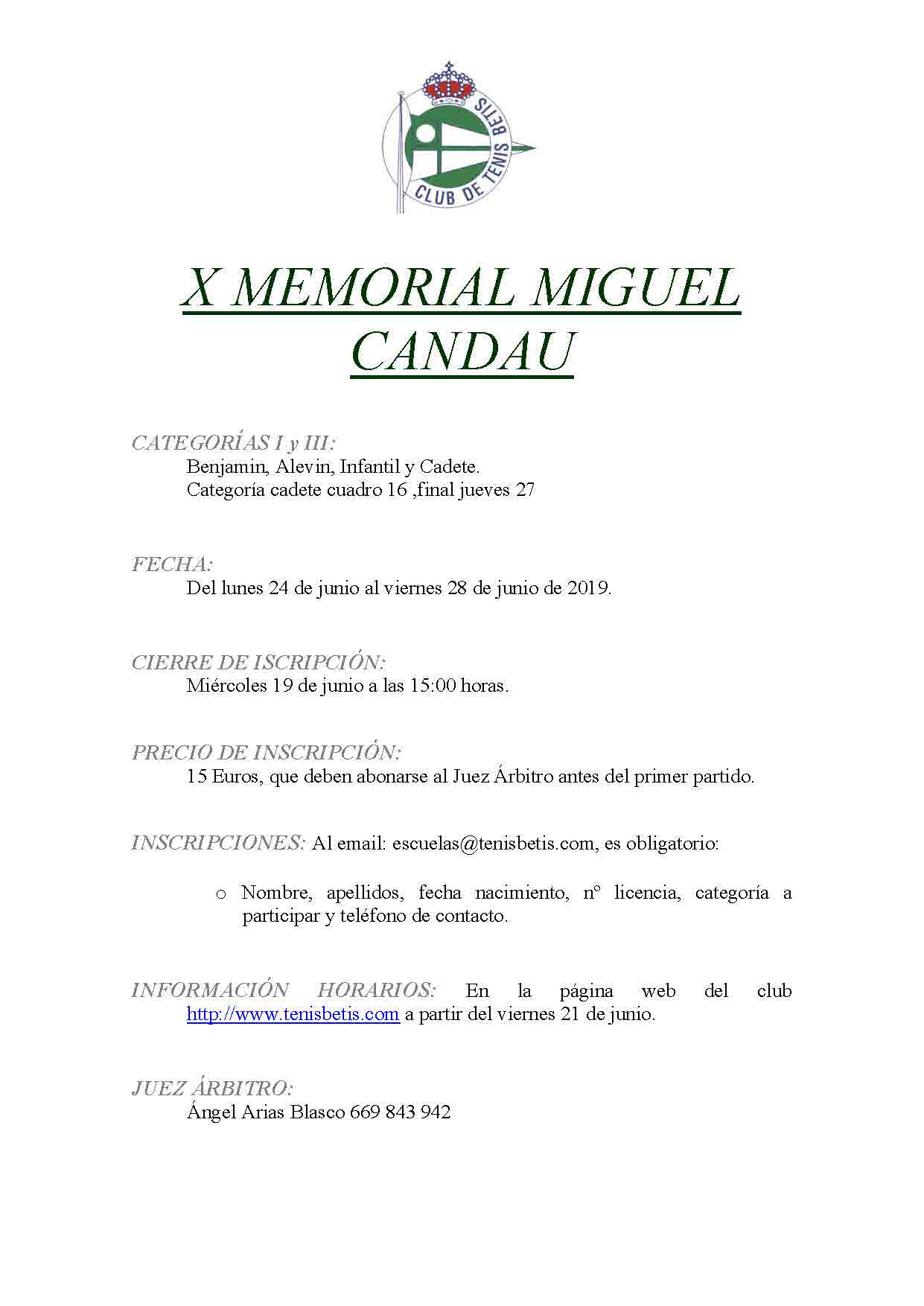 miguel candau