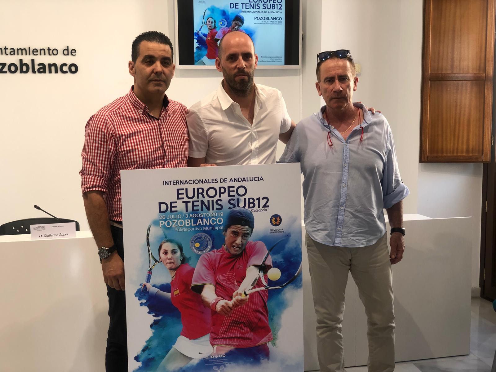 presentacion medios tennis europe u12 pozoblanco 2019