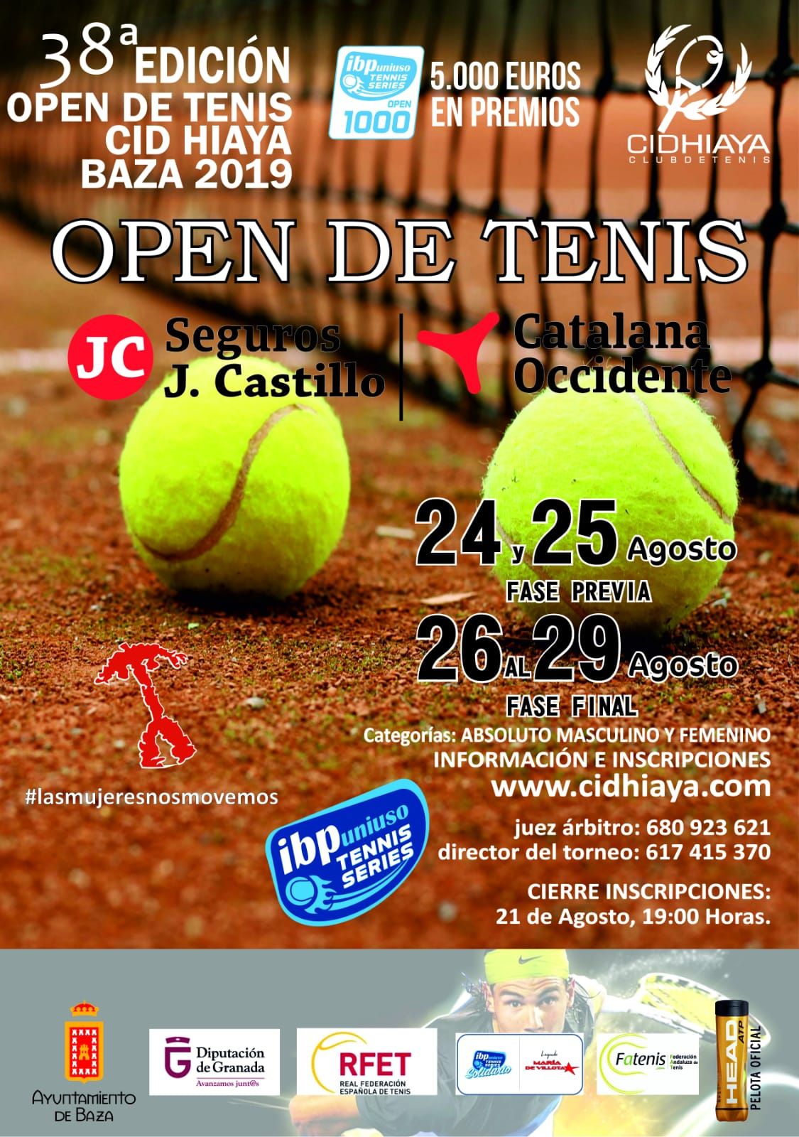 OPEN DE TENIS CID HIAYA 2019
