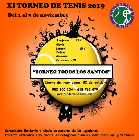 cartel torneo todos los santos