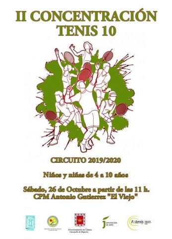 CARTEL II CONCENTRACION TENIS 10