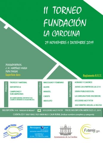 II TORNEO FUNDACION LA CAROLINA