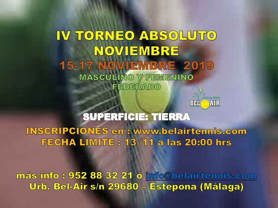 poster torneo