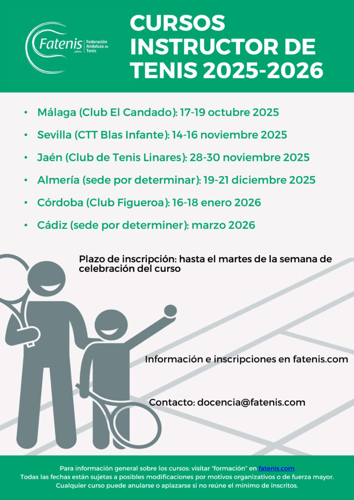 Cursos de Instructor - Fechas Temporada 25-26