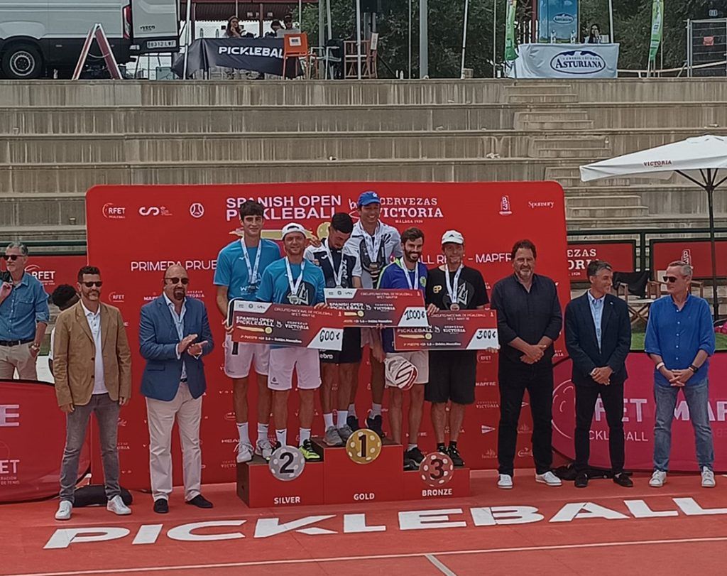 Los andaluces brillan en el Spanish Open de Pickleball