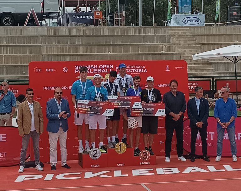 Los andaluces brillan en el Spanish Open de Pickleball