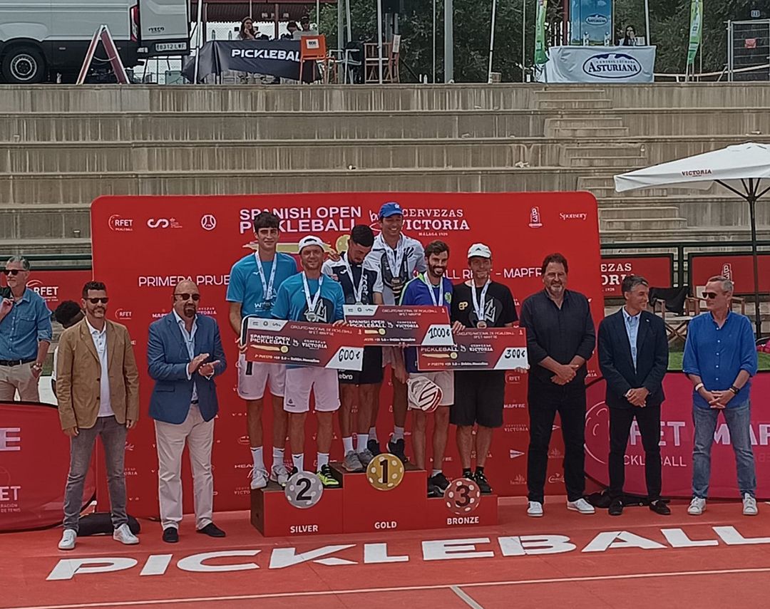 Los andaluces brillan en el Spanish Open de Pickleball