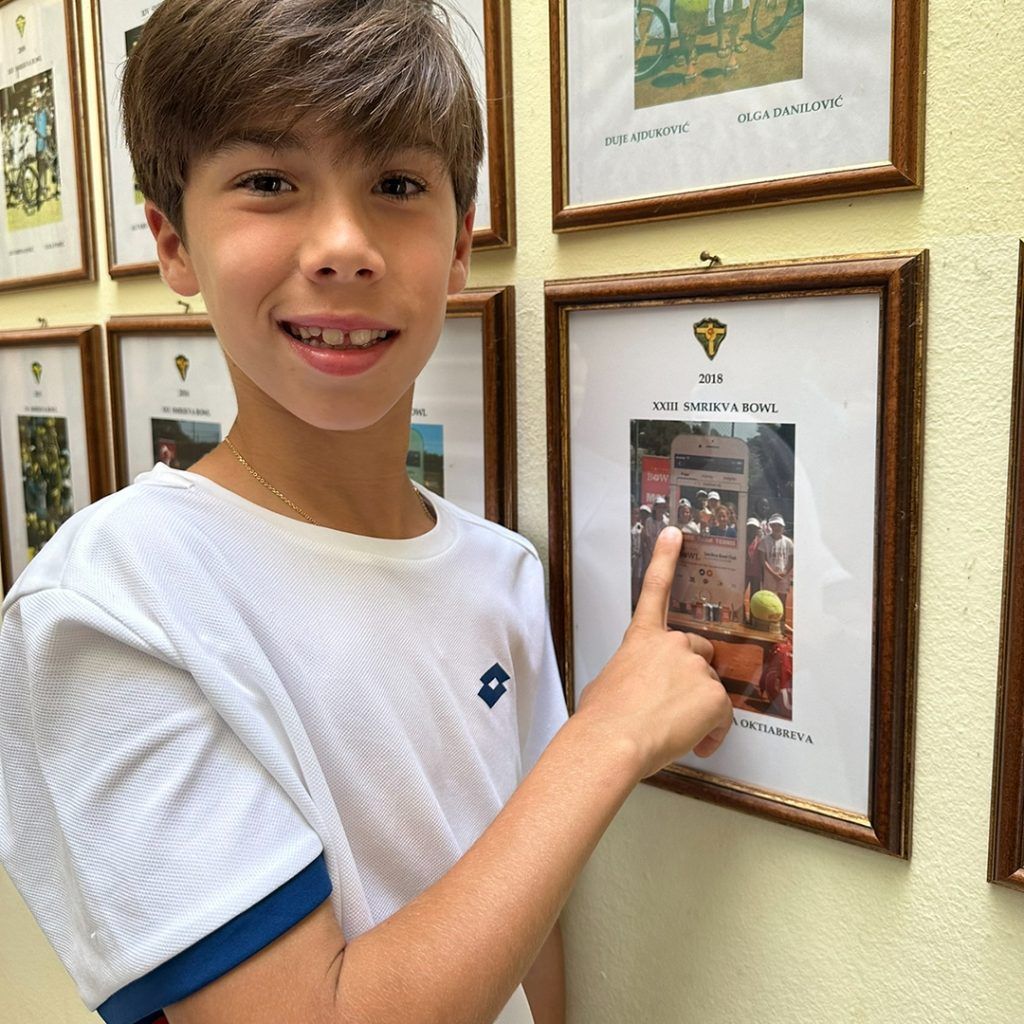 Manuel Pineda en la Smrikva Bowl U10
