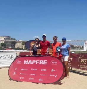 Final de Samuel Hernández en Tenis Playa en Tarragona Final de Samuel Hernández en Tenis Playa en Tarragona