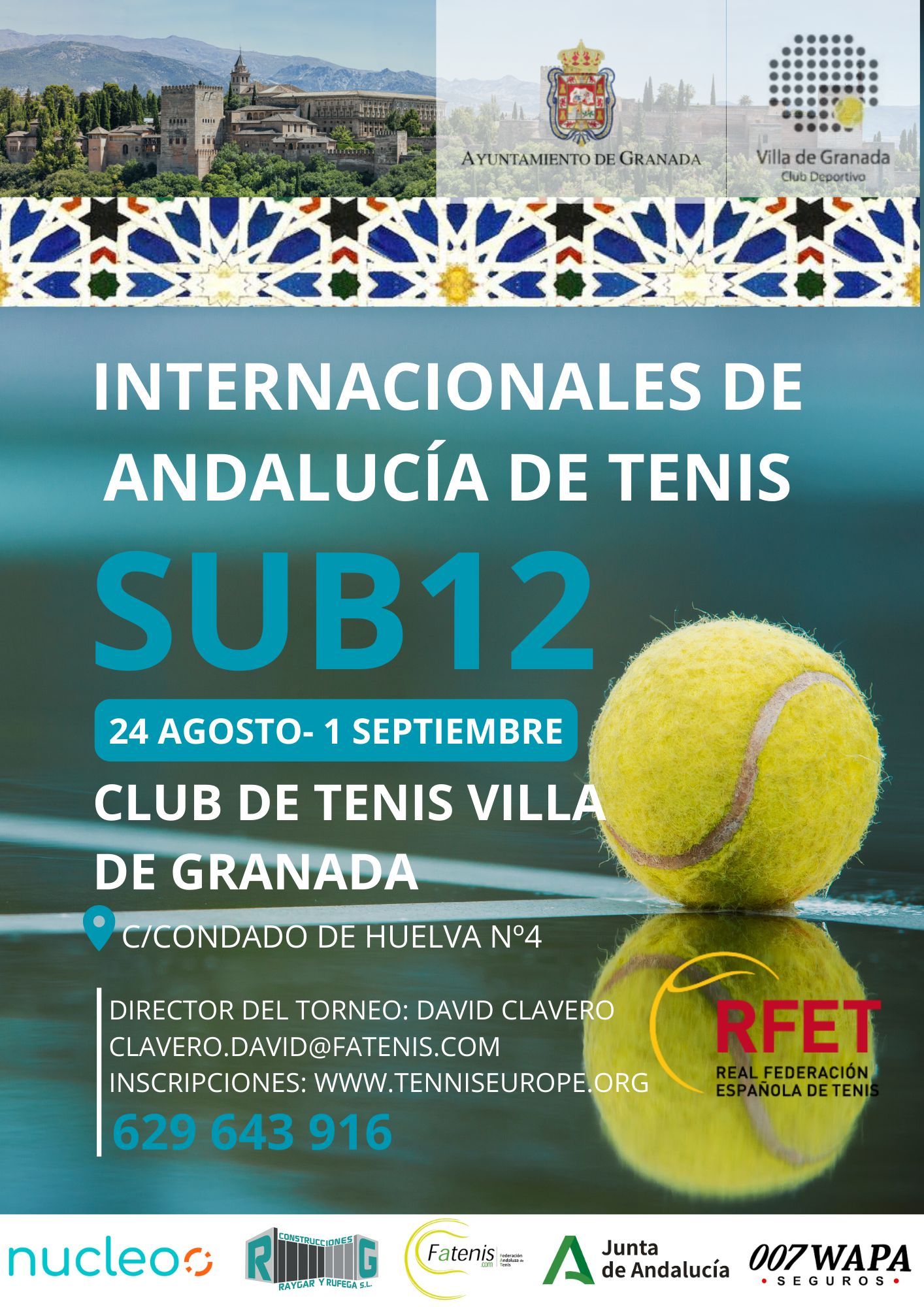 Internacionales de Andalucía Sub 12 en Otura 2024