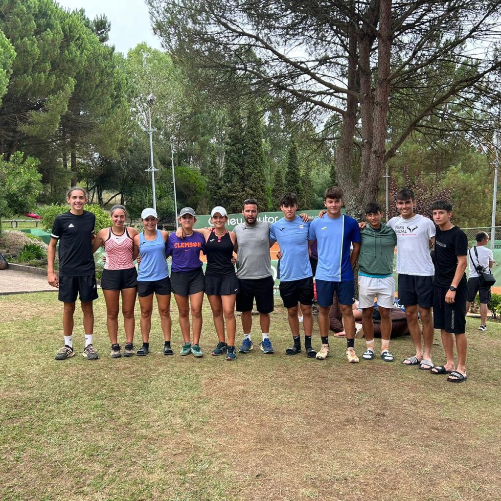 Expedición de jugadores andaluces en el ITF J60 de Leiria en Portugal