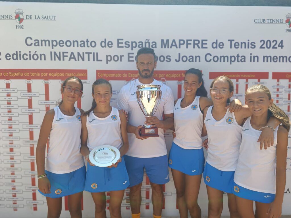 El Club de Campo de Sevilla, subcampeonas de España MAPFRE de Tenis Infantil por Equipos