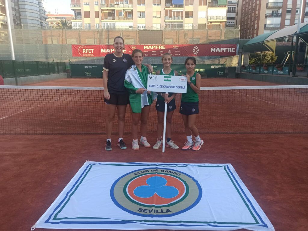 Club de Campo de Sevilla en el Campeonato de España de tenis alevín