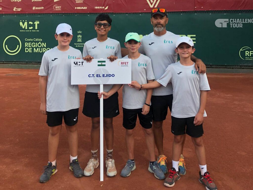 Club de Tenis El Ejido en el Campeonato de España de tenis alevín