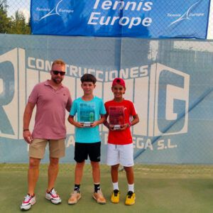Campeones de Dobles de los Internacionales de Andalucía Sub 12