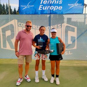 Finalistas de Dobles de los Internacionales de Andalucía Sub 12