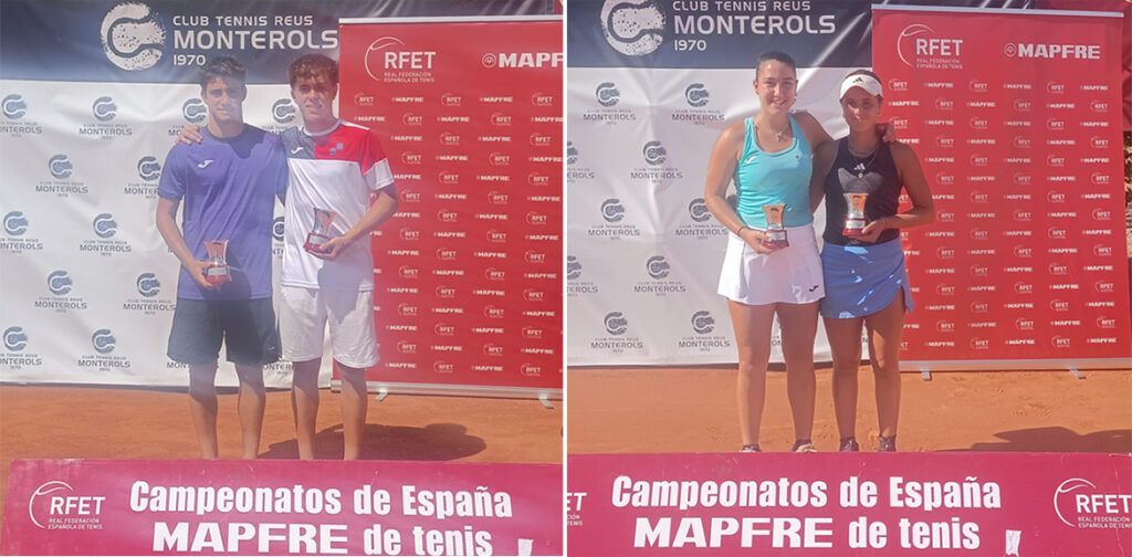 Campeones de España Junior, los andaluces Miguel Ángel Machado, Pablo Pérez y Lorena Solar