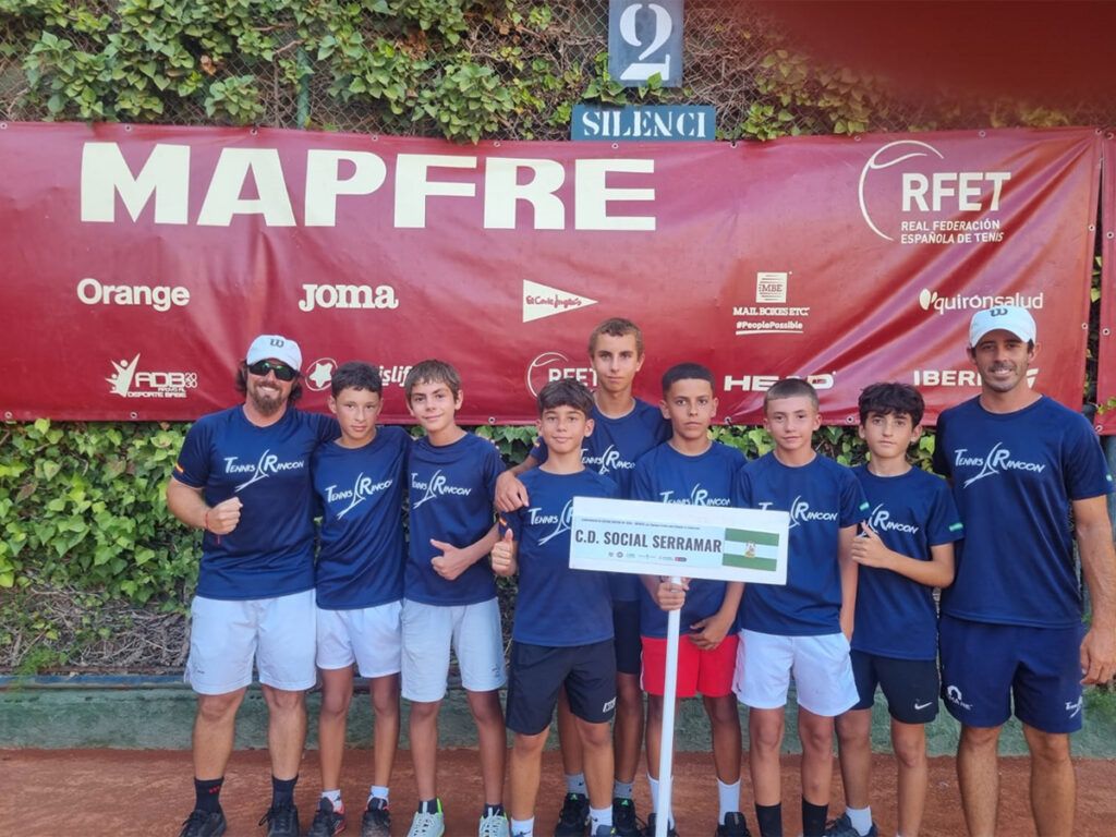 El Club Tennis Rincón en el Campeonato de España Infantil por Equipos