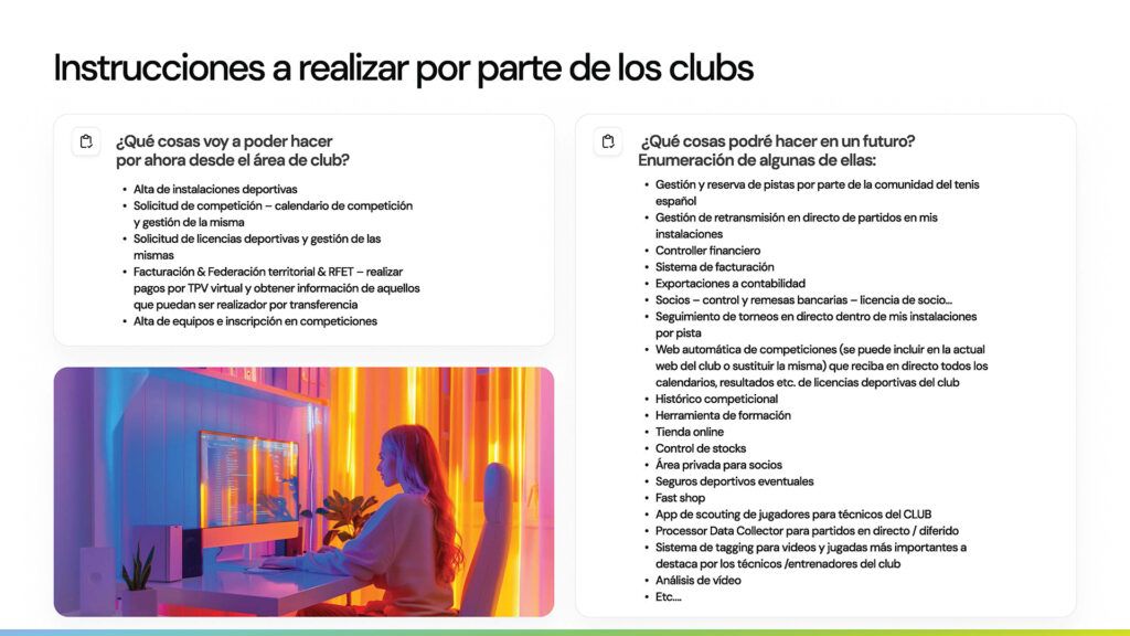 iSQUAD, instrucciones a realizar por los clubes