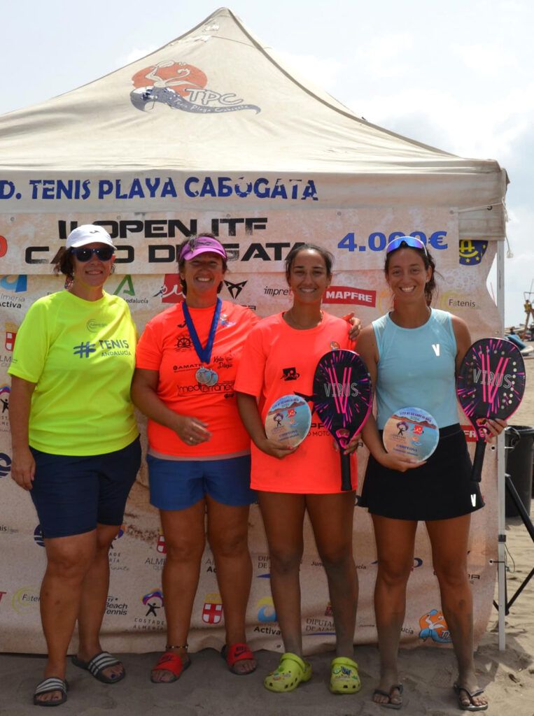 Laura Jiménez y Daniela Rodríguez, campeonas del ITF BT50 Cabo de Gata