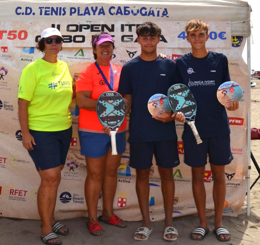 Jorge Méndez y Nico Volpe finalistas del ITF B50 Cabo de Gata de Tenis Playa