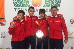 España, campeona de la Winter Cup en 2017, con Nico Pérez España, campeona de la Winter Cup en 2017, con Nico Pérez