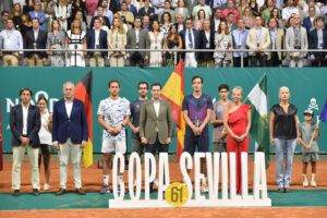 Entrega de premios en la Copa Sevilla Entrega de premios en la Copa Sevilla