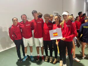 Las selecciones de España Infantiles en el Campeonato de Europa celebrado en Most