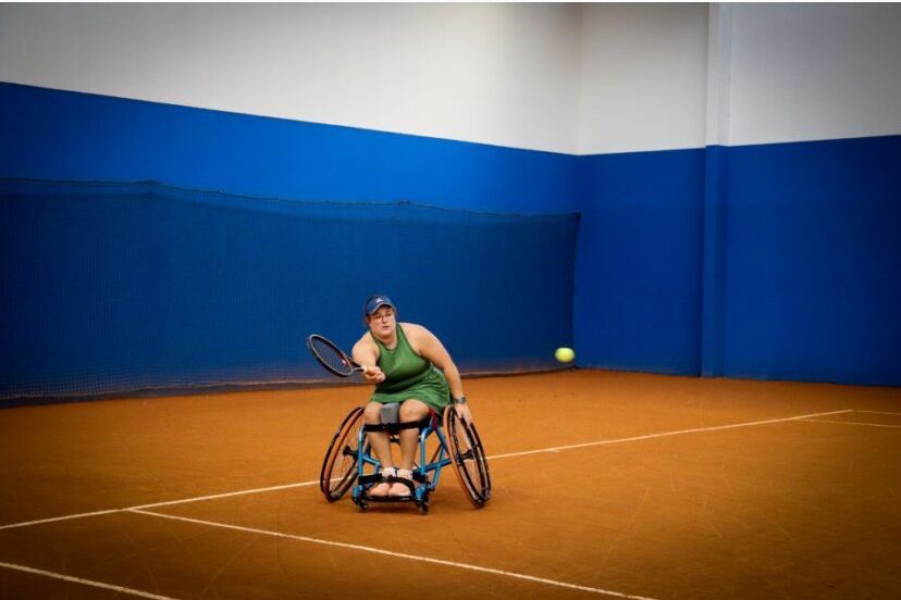 Laura Sambruno en el ITF Porto