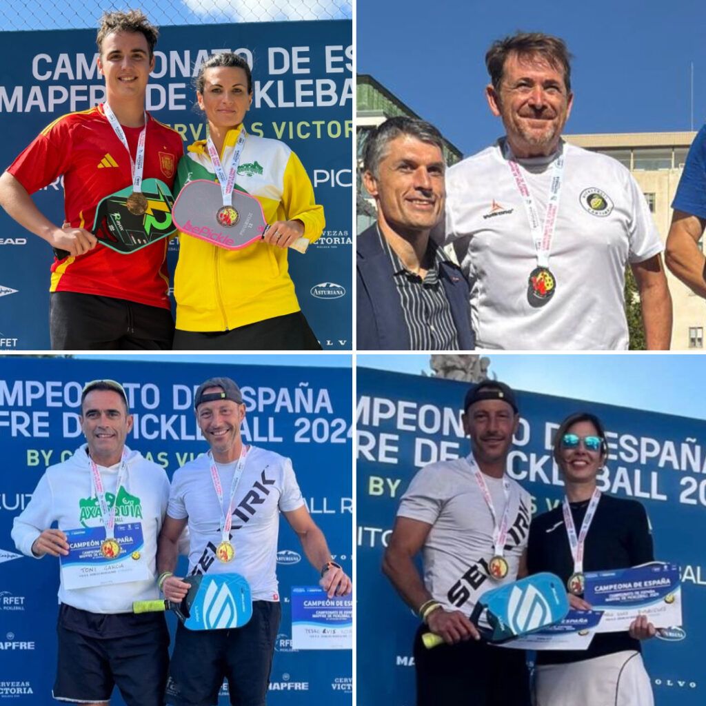 Jugadores andaluces en el Campeonato de España MAPFRE de Pickleball