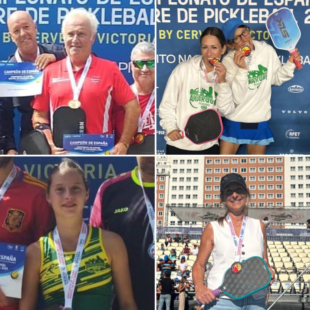 Jugadores andaluces en el Campeonato de España MAPFRE de Pickleball