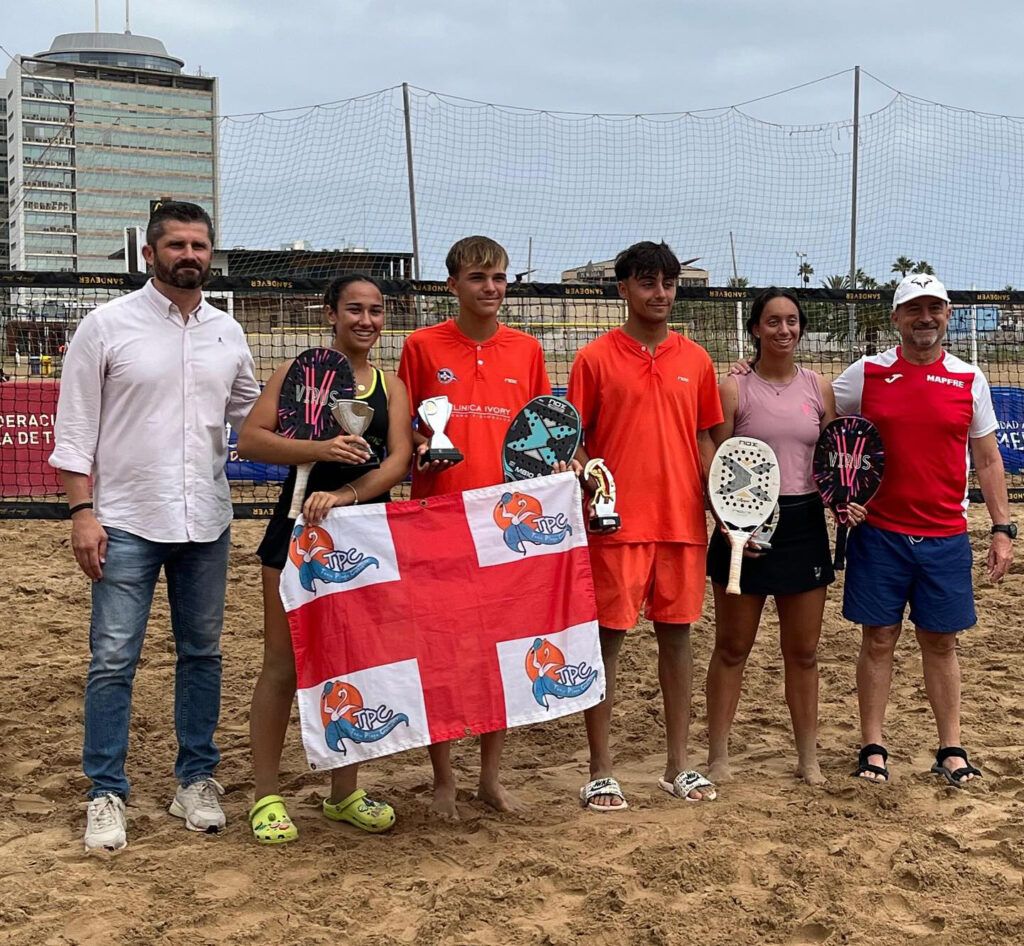 ITF BTJ100 Melilla Laura Jiménez, Nico Volpe, Jorge Méndez y Daniela Rodríguez