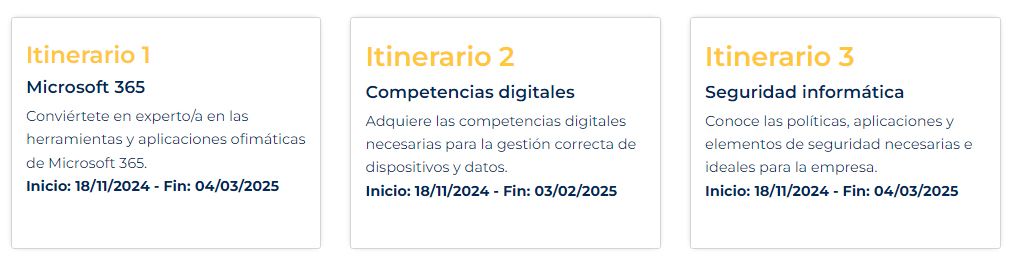Programa Formativo CAFD Competencias Digitales