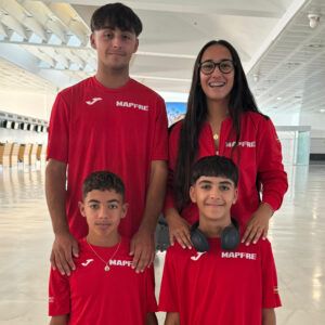 Los 4 almerienses con destino a Creta, al campeonato de Europa Sub 18