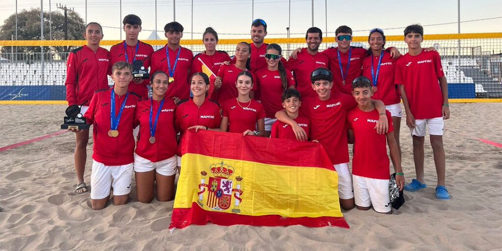 Campeonato de Europa de Tenis Playa en Creta, con presencia de 4 almerienses