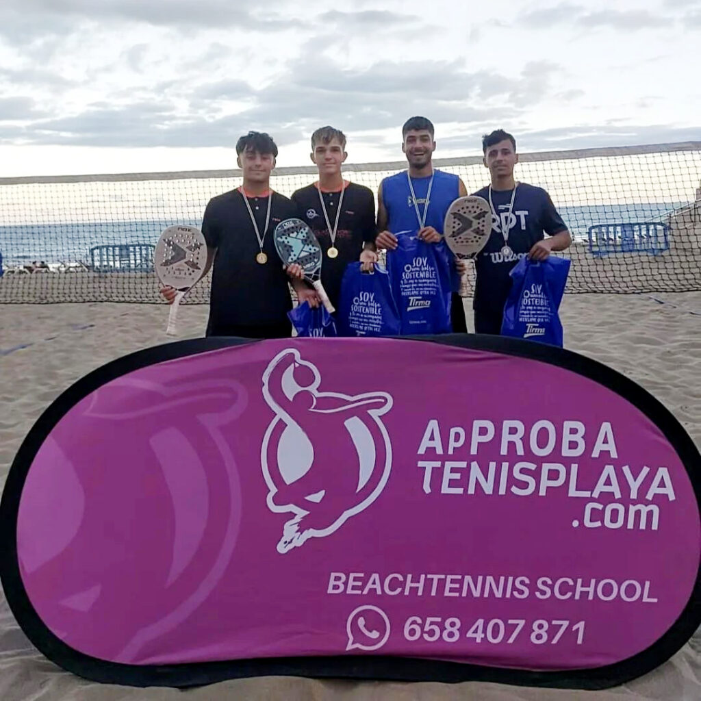 Jorge Méndez y Nico Volpe en el ITF BT10 de Maspalomas