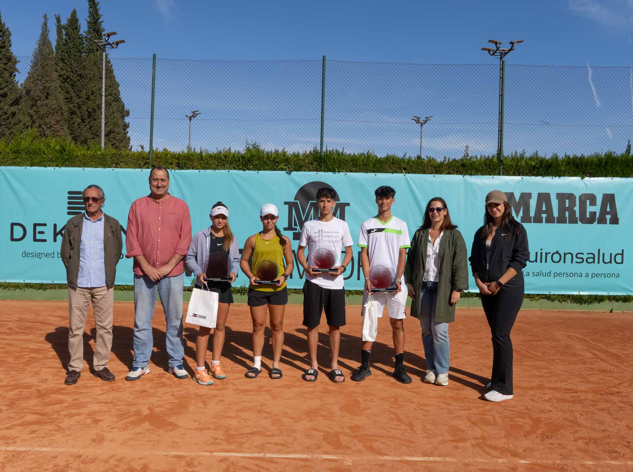 Darío Ortega y Agustín Siancha, en el Mutua Madrid Open Sub 16 en Río Grande
