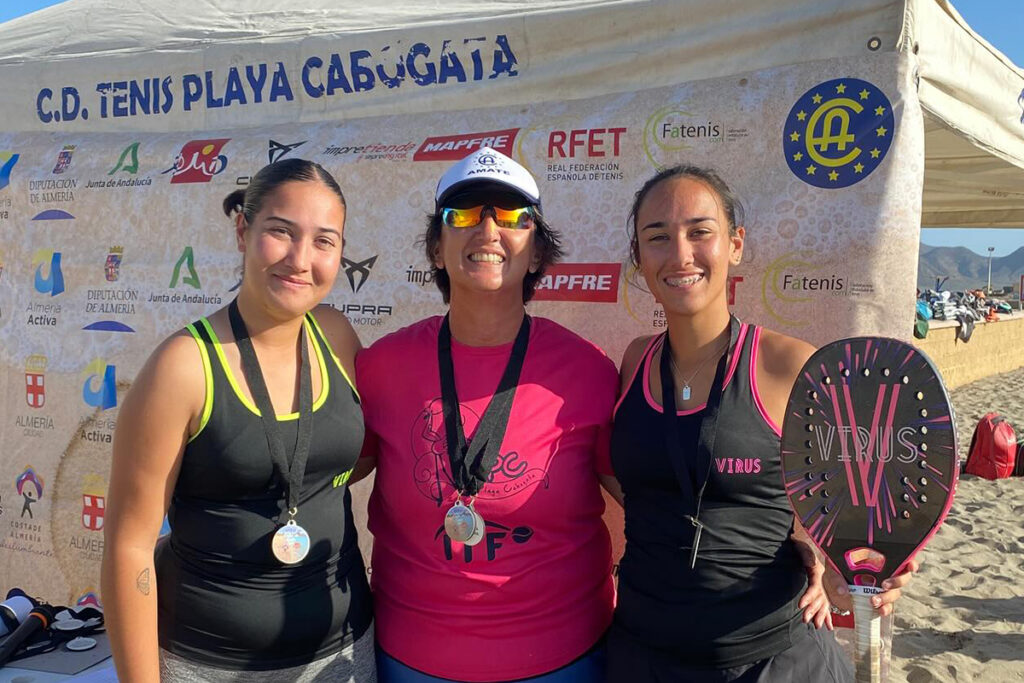 María y Laura Jiménez, campeonas del ITF BT10 de Cabo de Gata María y Laura Jiménez, campeonas del ITF BT10 de Cabo de Gata