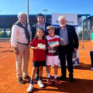 Javier Navarrete y Samuel Gómez en el Campeonato de Andalucía Sub 9