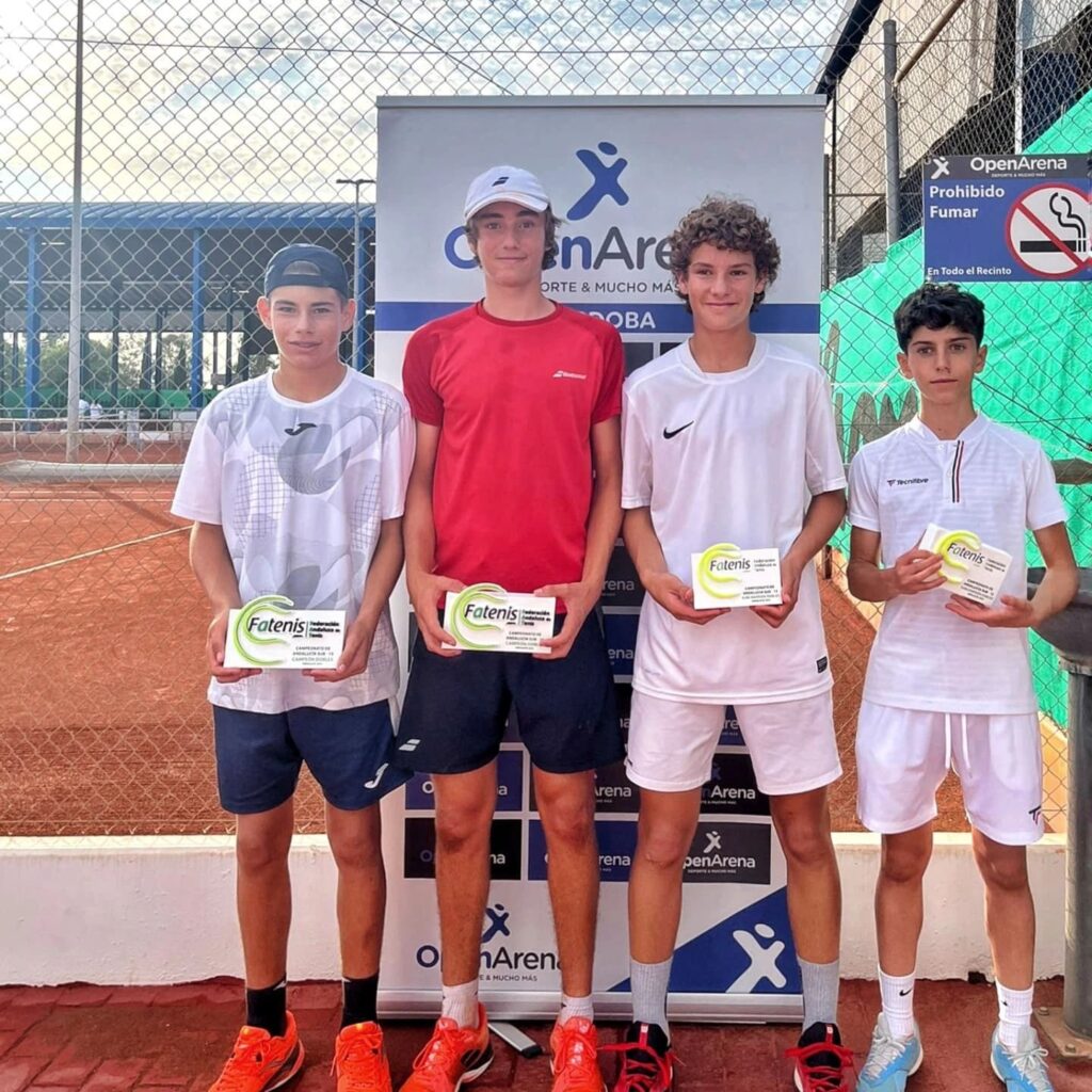 Dobles masculinos del Campeonato de Andalucía Sub 15 en Córdoba Dobles masculinos del Campeonato de Andalucía Sub 15 en Córdoba