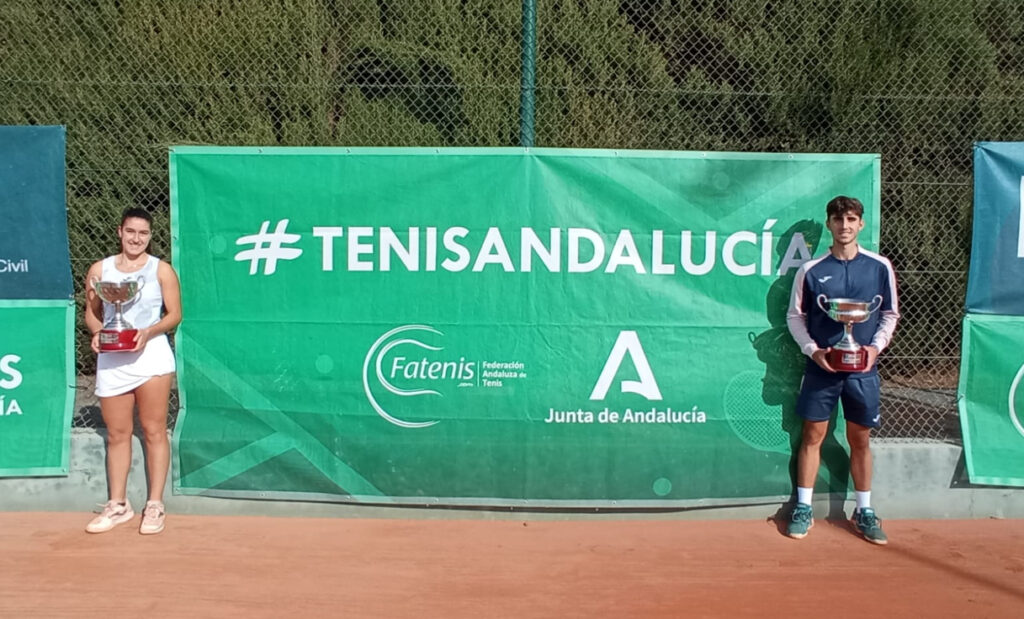 Lorena Solar y Pablo Hermoso, campeones de Andalucía Absolutos
