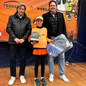 Maria Parkhomenko venció en U10 en el Warriors Tour de Madrid