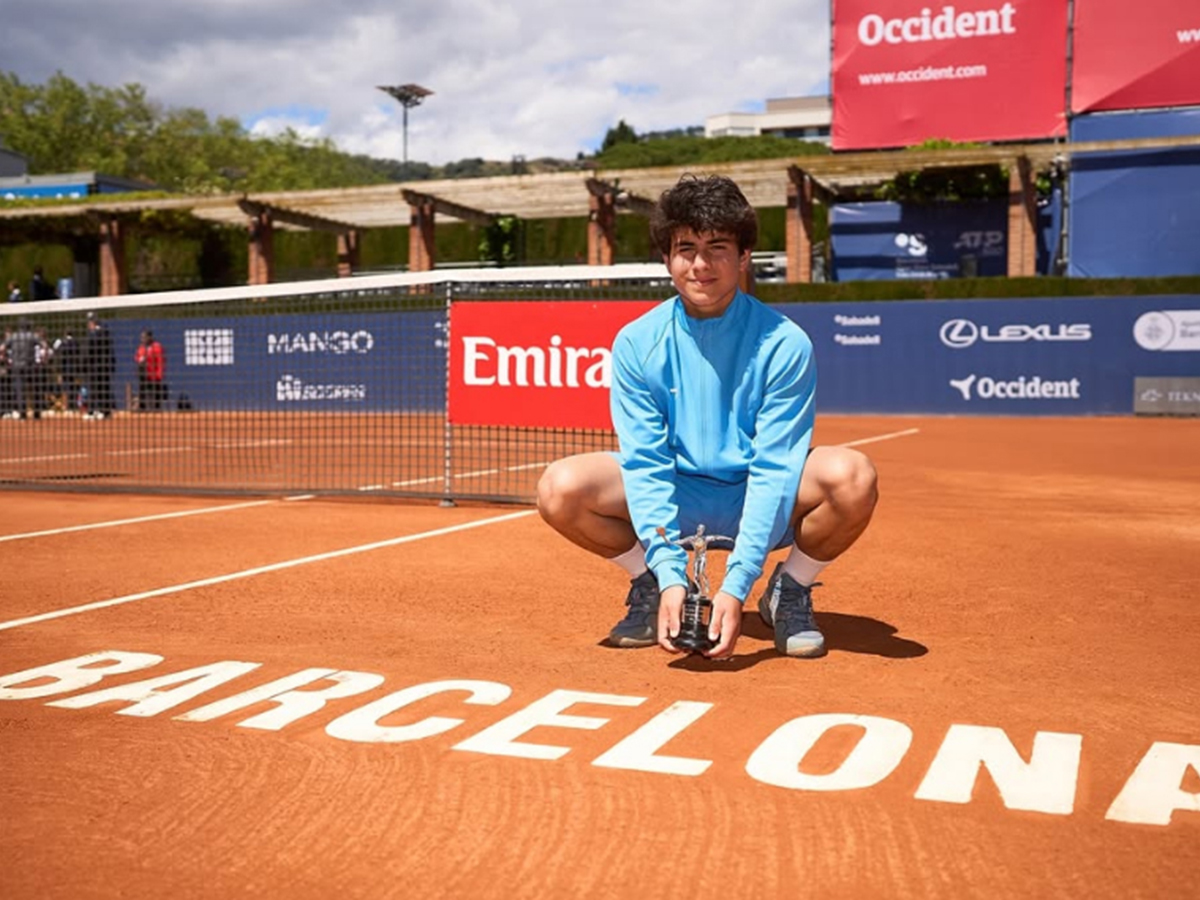 Pepe García se corona campeón en el Godó Sub 14