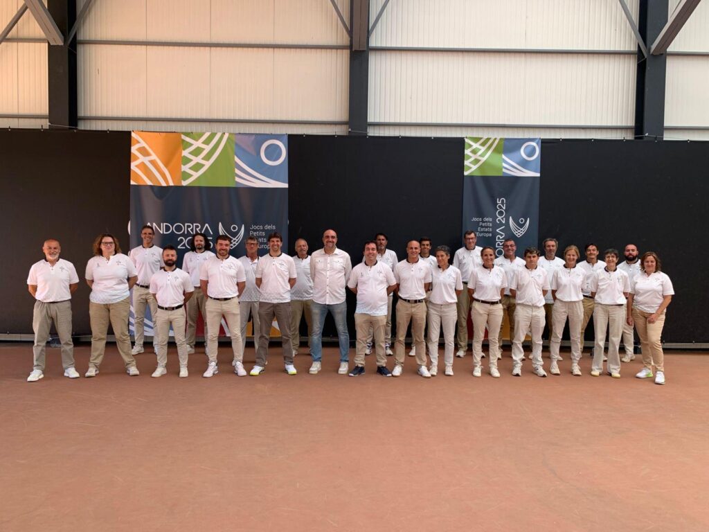 David Gómez en los Juegos Olímpicos de los Pequeños Estados en Andorra