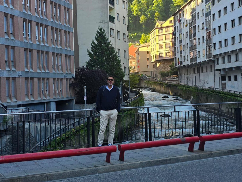 David Gómez en los Juegos Olímpicos de los Pequeños Estados en Andorra