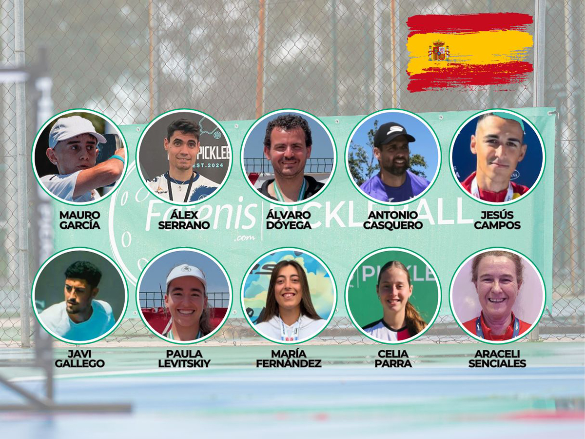 10 andaluces preseleccionados para la selección española de pickleball