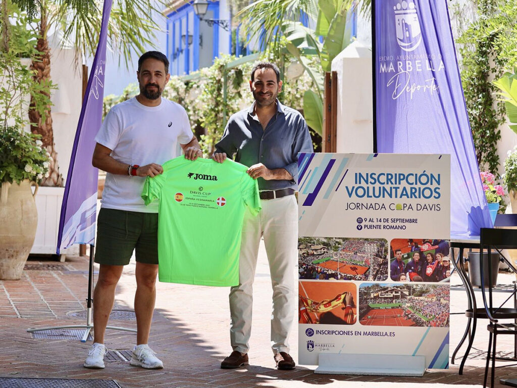 Copa Davis en Marbella, campaña de voluntariado