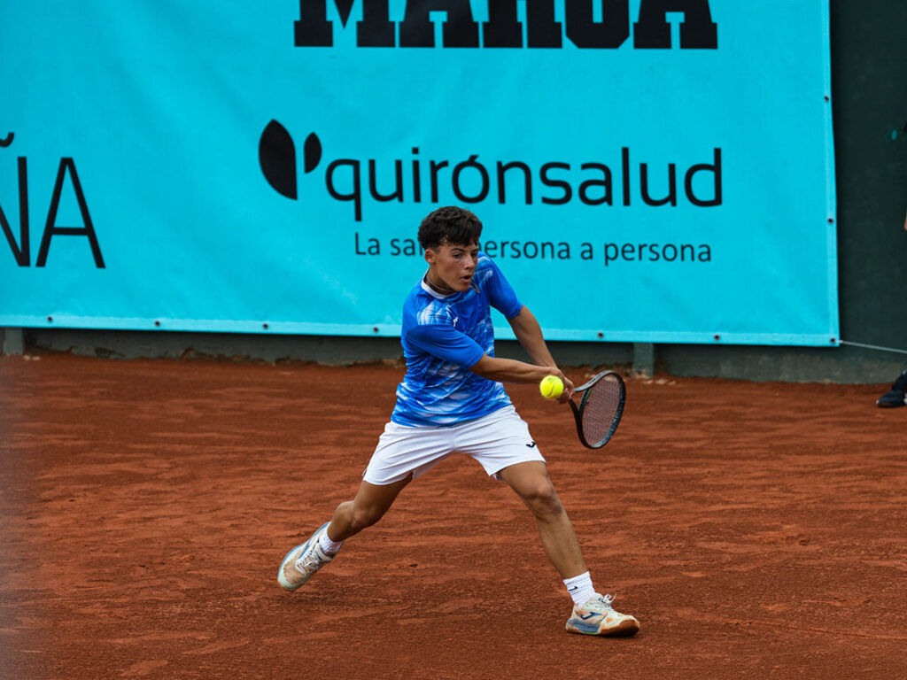 Adrián Molino, en el MMO Sub 16 de Santander (Foto MMO)