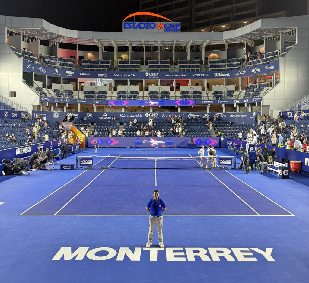 Sergio Sánchez en el WTA 500 de Monterrey Sergio Sánchez en el WTA 500 de Monterrey